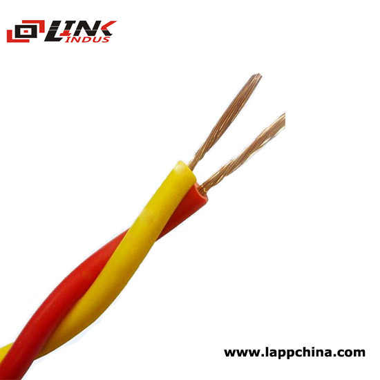 yellow red electrical light cable